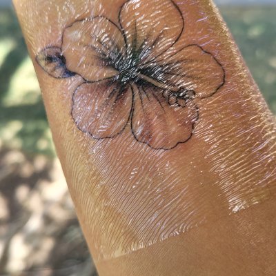 Got a tattoo at Island Festival 2025