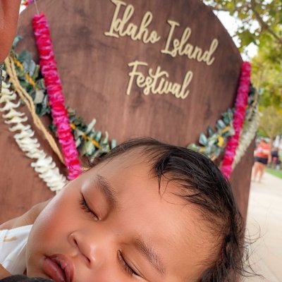 My son Sekani Naikoa's first island festival